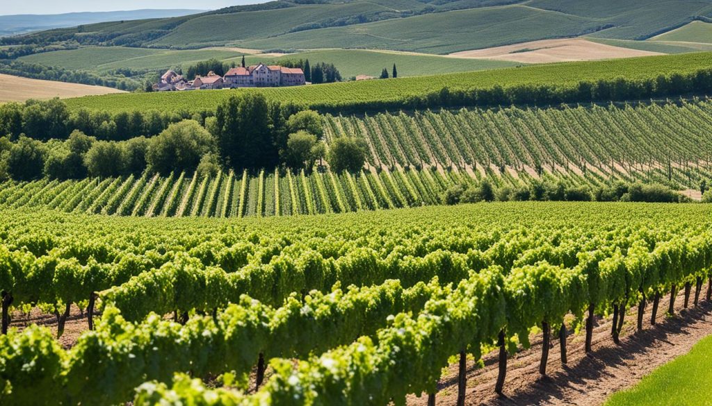 Bouvier Anbauflächen im Burgenland Österreich