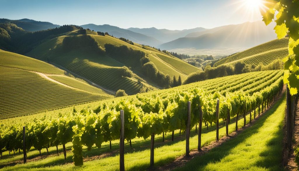Sylvaner Weinanbau in Österreich